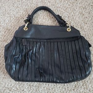 Paolo Masi Black Leather Bag